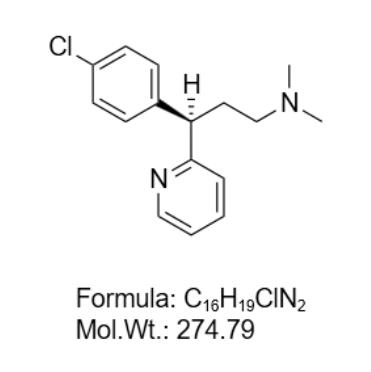 （3R）-3-（4-氯苯基）-N，N-二甲基-3-（吡啶-2-基）丙-1-胺