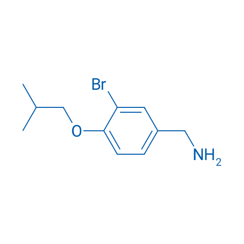 3-溴-4-(2-甲基丙氧)苄胺