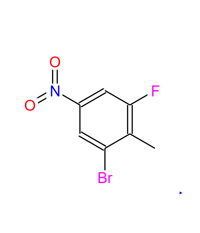 6-溴-2-氟-4-硝基甲苯