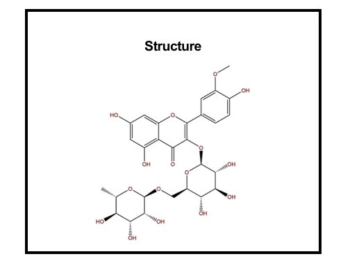 604-80-8水仙苷（异鼠李素-3-O-β-D-芸香糖苷; 异鼠李素-3-O-芸香糖苷）