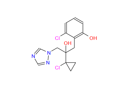 1H-1,2,4-Triazole-1-ethanol, α-(1-chlorocyclopropyl)-α-[(2-chloro-6-hydroxyphenyl)methyl]-；2639433-74-0
