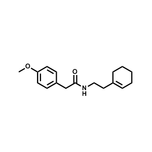 N-(2-(环己-1-烯-1-基)乙基)-2-(4-甲氧基苯基)乙酰胺