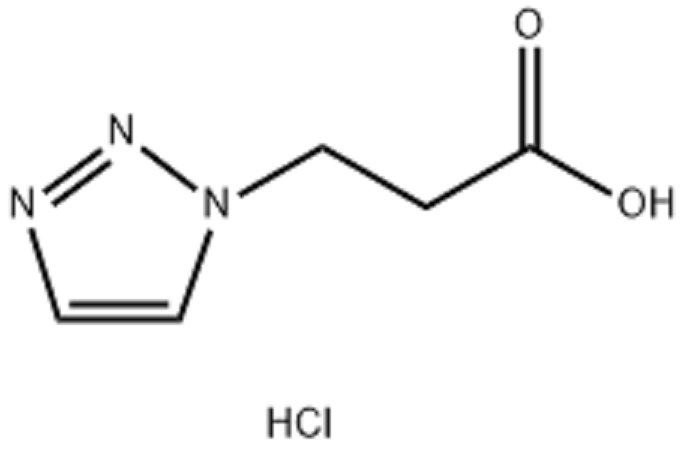 3-(1H-1,2,3-三唑-1-基)丙酸盐酸盐