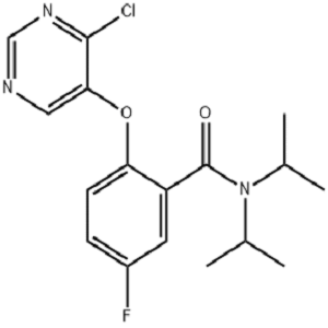 2-((4-氯嘧啶-5-基)氧基)-5-氟-N,N-二异丙基苯甲酰胺