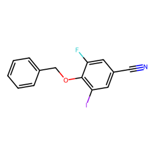 4-(苄氧基)-3-氟-5-碘代苄腈