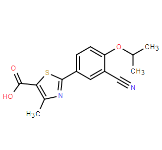 2-(3-氰基-4-异丙氧基苯基)-4-甲基噻唑-5-羧酸