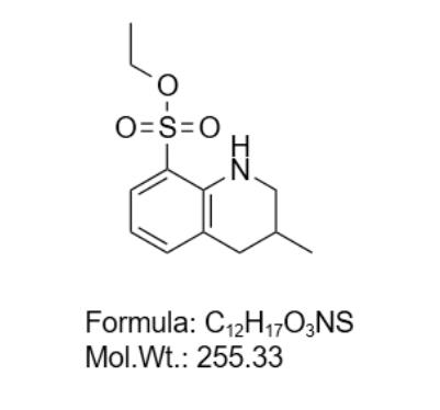 3-甲基四氢喹啉-8-磺酸乙酯
