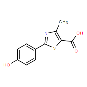 2-(4-羟基苯基)-4-甲基噻唑-5-羧酸
