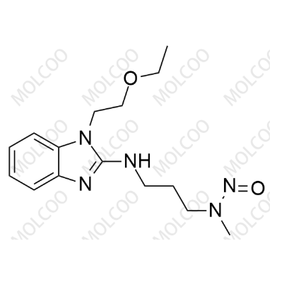 N-亚硝基依美斯汀EP杂质F；	C15H23N5O2 