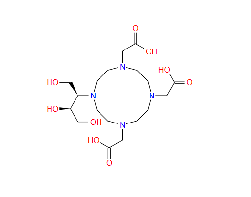 rel-10-[(1R,2S)-2,3-Dihydroxy-1-(hydroxyMethyl)propyl]-1,4,7,10-tetraazacyclododecane-1,4,7-triacetic Acid；151852-61-8