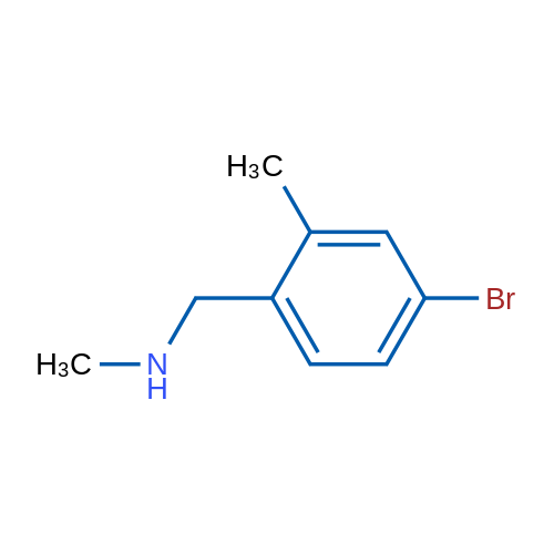 N-甲基-4-溴-2-甲基苯甲胺