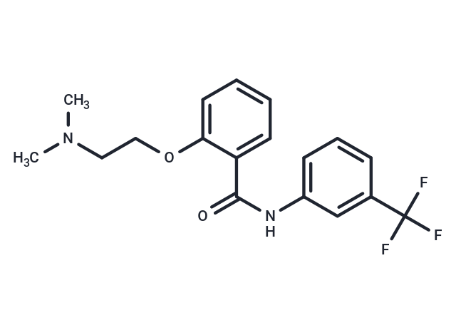 化合物 Benzamide, 2-(2-(dimethylamino)ethoxy)-N-(3-(trifluoromethyl)phenyl)-|T30328|TargetMol