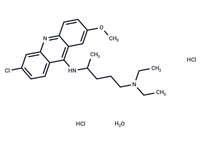 化合物 Quinacrine (dihydrochloride hydrate)|T23210|TargetMol