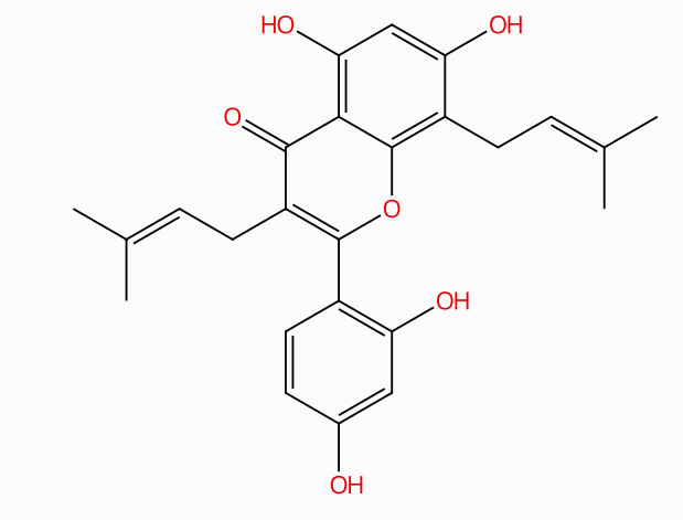 Kuwanon C，62949-79-5，天然产物，中药对照品。