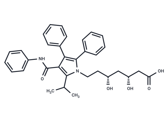 化合物 Desfluoro-atorvastatin|T15099|TargetMol