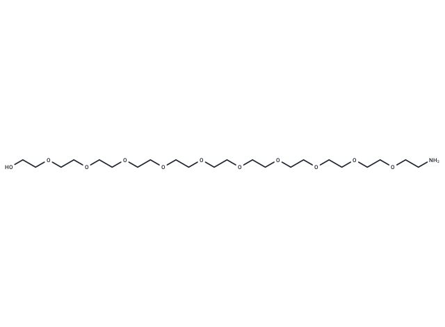 化合物 Amino-PEG11-OH|T14227|TargetMol