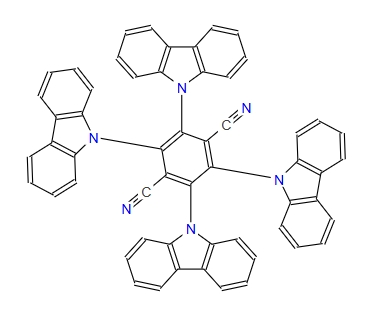 2,3,5,6-四(9-咔唑基)-对苯二腈