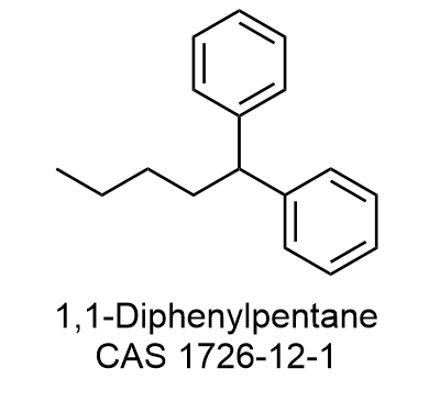 1,1-联苯基戊烷  DPP 1,1-Diphenylpentane [1726-12-1] 98%+ In stock Colourless liquid