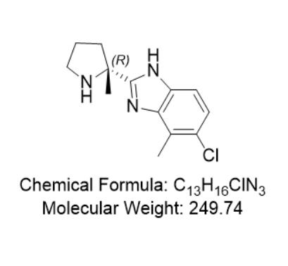 (R)-5-氯-4-甲基-2-(2-甲基吡咯烷-2-基)-1H-苯并[d]咪唑