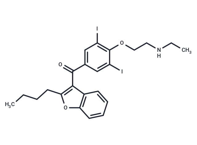 化合物 Desethylamiodarone|T20659|TargetMol