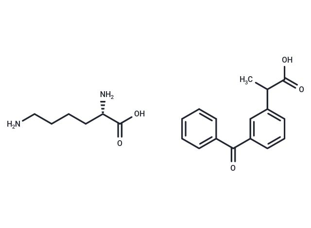 化合物 Ketoprofen lysine salt|T21056|TargetMol