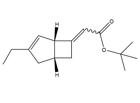 2-[(1S.5R)-3-乙基双环[3.2.0]庚-3-烯-6-亚基]乙酸叔丁酯