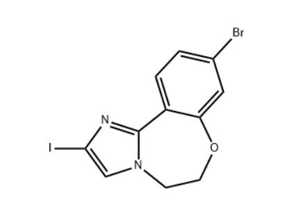 9-溴-2-碘-5,6-二氢苯并[f]咪唑并[1,2-d][1,4]氧氮杂环庚烷