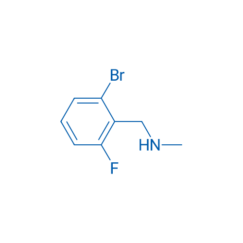 N-甲基-2-溴-6-氟苄胺