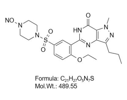 N-亚硝基去甲基西地那非 