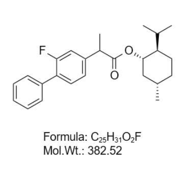 (1S,2R,5S)-2-异丙基-5-甲基环己基 2-(2-氟-[1,1'-联苯]-4-基)丙酸酯