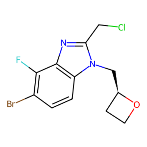 (S) -5-溴-2-(氯甲基)-4-氟-1-(氧杂环丁烷-2-基甲基)-1H-苯并[d]咪唑