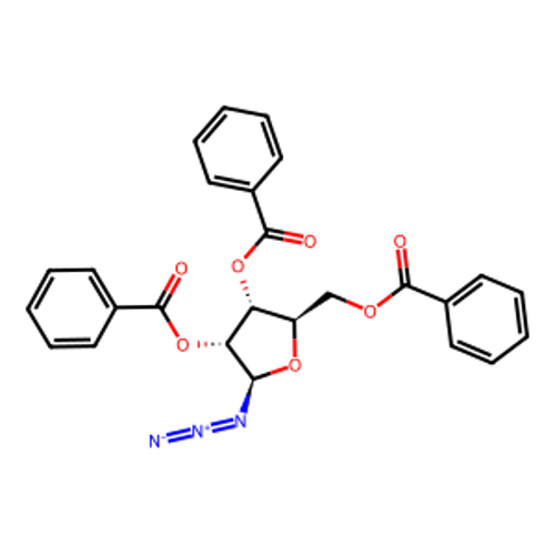 (2R,3R,4R,5R)-2-叠氮基-5-((苯甲酰氧基)甲基)四氢呋喃-3,4-二基二苯甲酸酯
