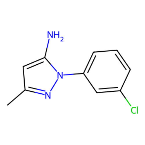 1-(3-氯苯基)-3-甲基-1H-吡唑-5-胺