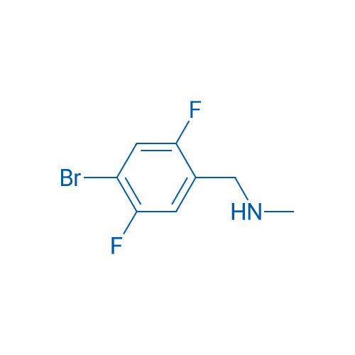 N-甲基-4-溴-2,5-二氟苄胺