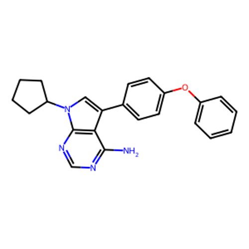 7-环戊基-5-(4-苯氧基苯基)-7H-吡咯并[2,3-d]嘧啶-4-胺