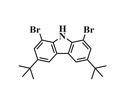 1,8-二溴-3,6-二叔丁基-9H-咔唑