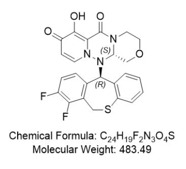 （S）-12-（（R）-7,8-二氟-6,11-二氢二苯并[b，e]噻平-11-基）-7-羟基-3,4,12,12a-四氢-1H-[1,4]恶嗪[3,4-c]吡啶[2,1-f][1,2,4]三嗪-6,8-二酮