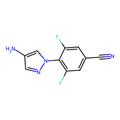 4-(4-氨基-1H-吡唑-1-基)-3,5-二氟苯腈