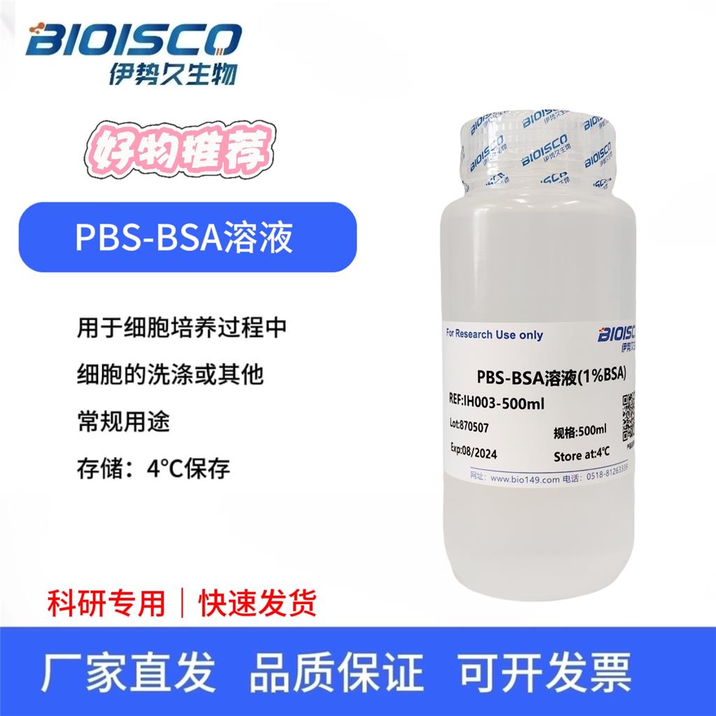 PBS-BSA溶液（1% BSA）