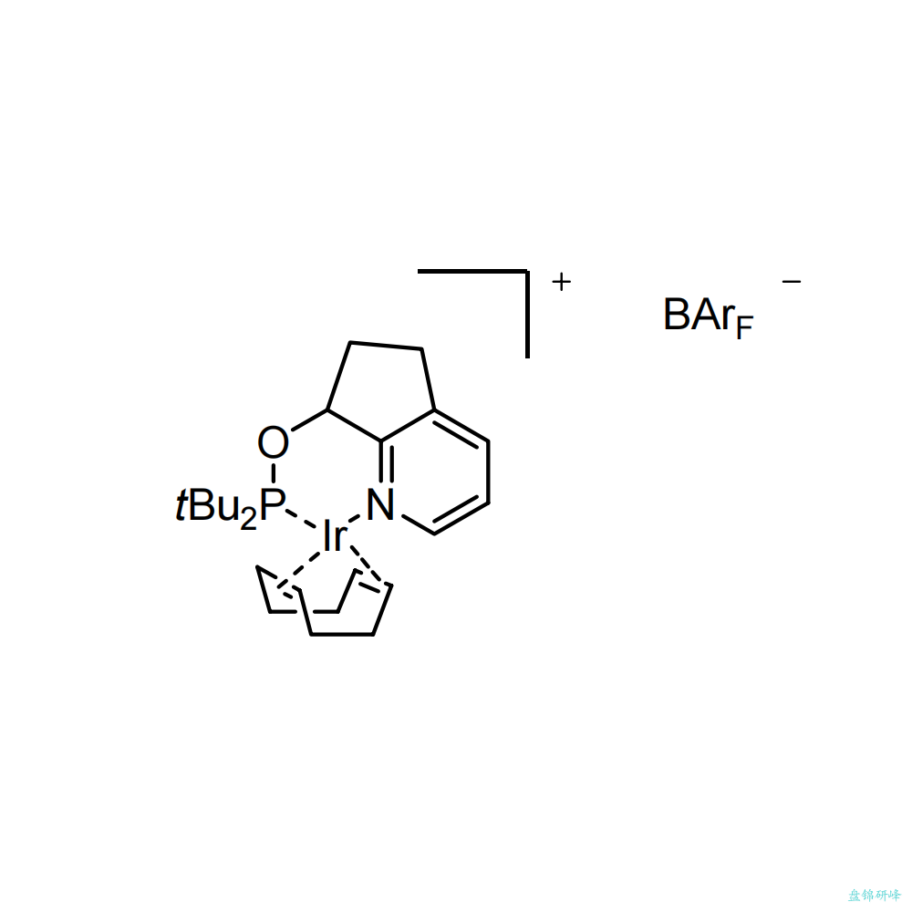 (S)-(-)-[(1,5-环辛二烯-7-(2-苯基-6,7-二氢-5H-[1]吡啶])-二-(叔丁基)次膦酸酯铱(I)]四[3,5-双(三氟甲基)苯基]硼酸酯