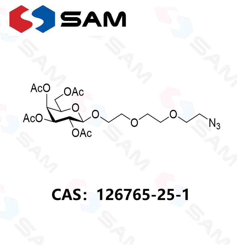 [2-(2-叠氮基乙氧基)乙氧基]乙基 2,3,4,6-四-O-乙酰基-β-D-吡喃半乳糖苷