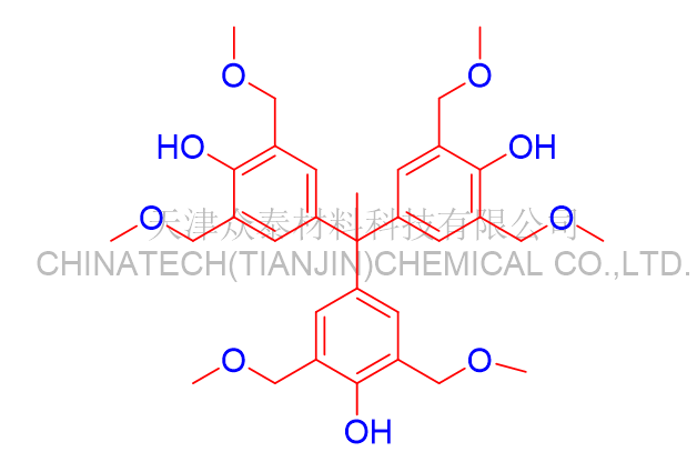 4,4',4''-(乙烷-1,1,1-三基)三(2,6-二(甲氧基甲基)苯酚) 4,4',4''-Ethylidynetris[2,6-bis(methoxymethyl)]phenol(HMOM-TPHAP)