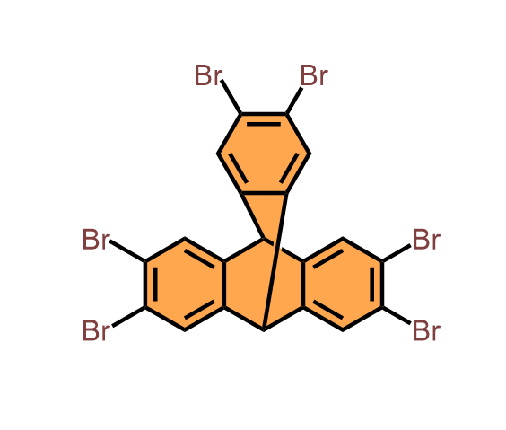 2,3,6,7,14,15-六溴三蝶烯