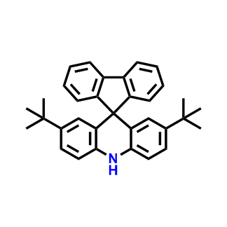 2,7-二叔丁基-10H-螺[吖啶-9,9'-芴]