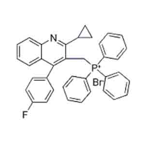 [[2-环丙基-4-(4-氟苯基)-3-喹啉基]甲基]三苯基溴化膦