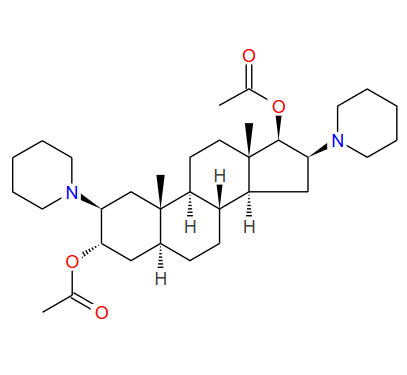 (2b,3a,16b,17b)-2,16-双(哌啶基)-3,17-二乙酰氧基-5-雄甾烷
