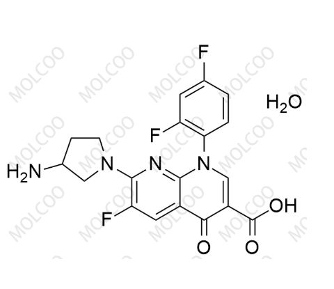 托氟沙星水合物；	107097-79-0