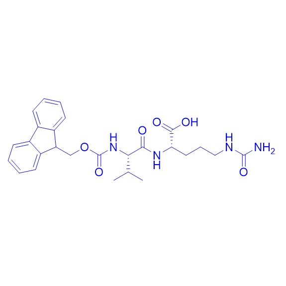 (S)-2 - ((S)-2 - (((((9H-芴-9-基)甲氧基)羰基)氨基)-3-甲基丁酰氨基/159858-21-6/二肽Fmoc-Val-Cit-OH