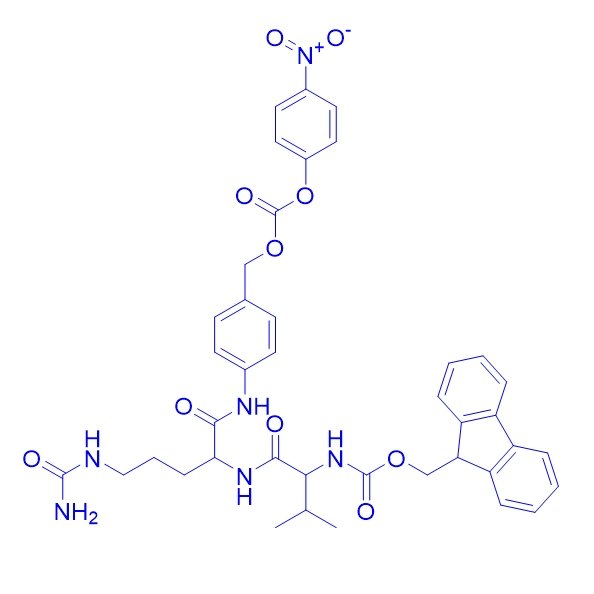 抗体药物偶联物Fmoc-Val-Cit-PAB-PNP/863971-53-3/Fmoc-Val-Cit-PAB-PNP