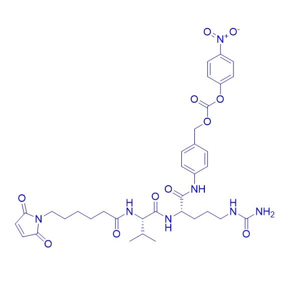 Mc-Val-Cit-PABC-PNP 159857-81-5.png